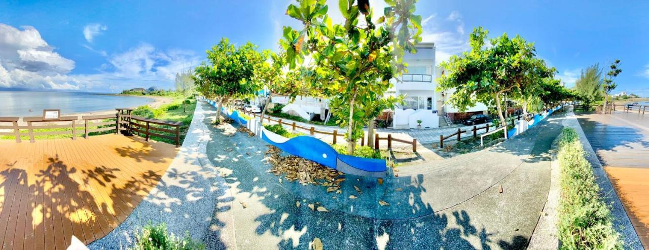 墾丁 後灣 微風海岸海景民宿 تشيتشينج المظهر الخارجي الصورة